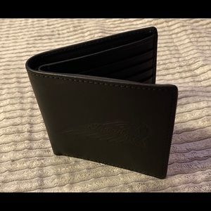 Indian Motorcycle logo leather wallet